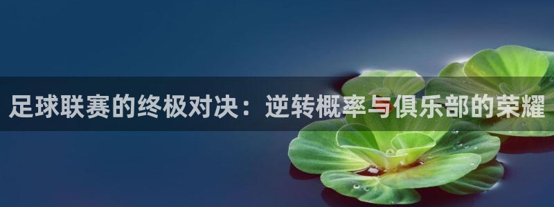 足球联赛的终极对决：逆转概率与俱乐部的荣耀