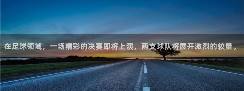 在足球领域，一场精彩的决赛即将上演，